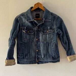 Gap Kids Denim Jean Jacket, size M 8, cotton,‎ classic, retro, neutral, staple